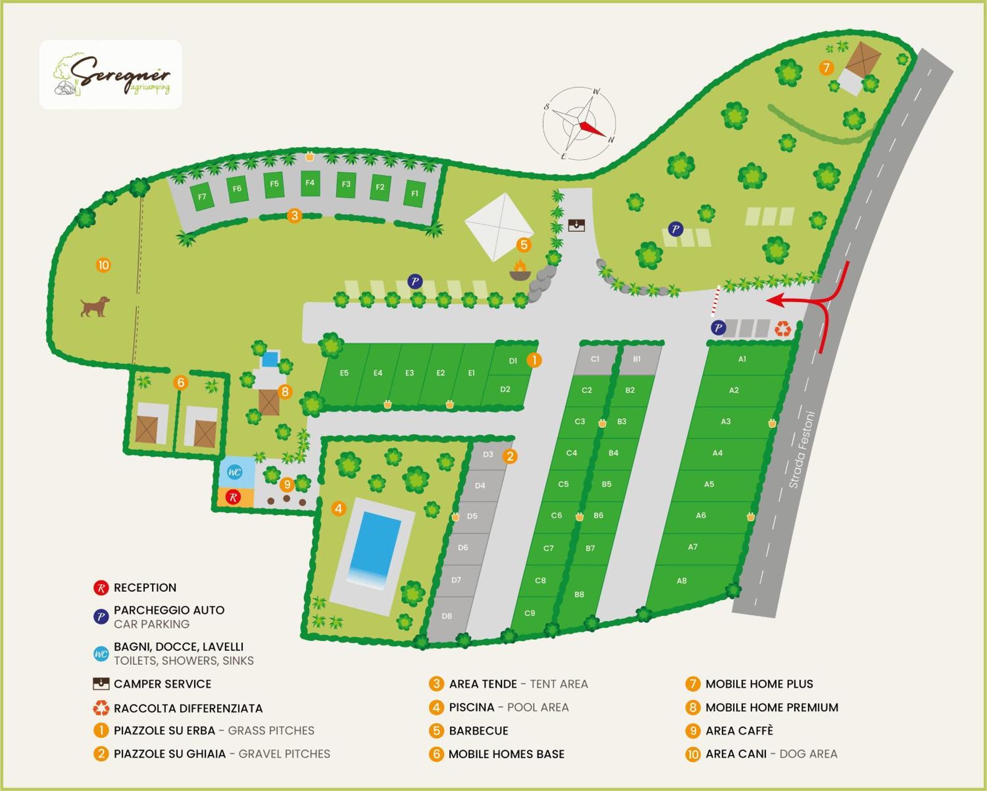 Seregner Agricamping & Homes - Adults Only 18 مونزامبانو المظهر الخارجي الصورة